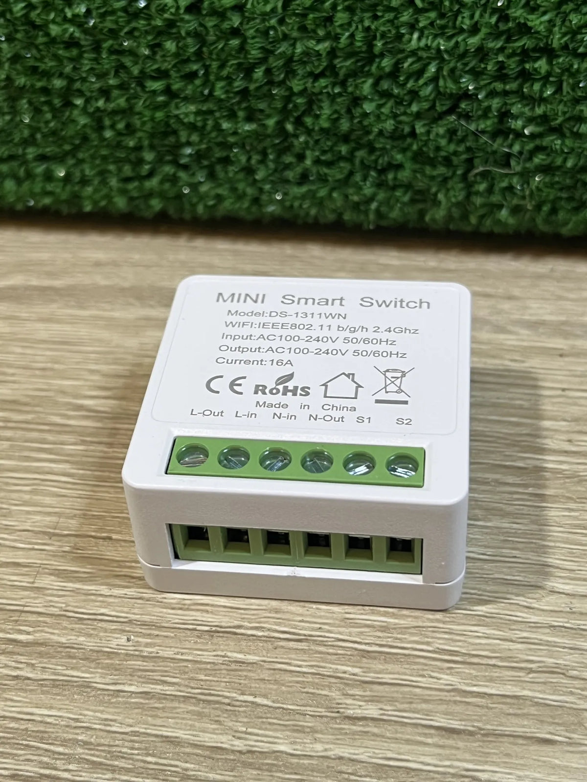Interruptor WiFi Inteligente Programable 2.4GHz