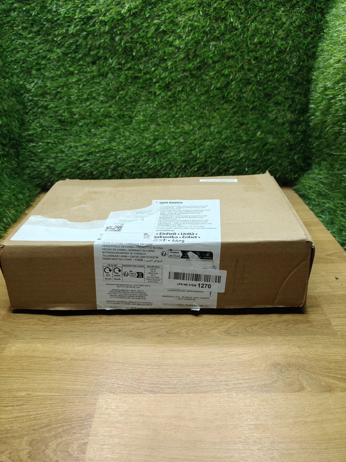 Abrazaderas de barra Amazon Basics
