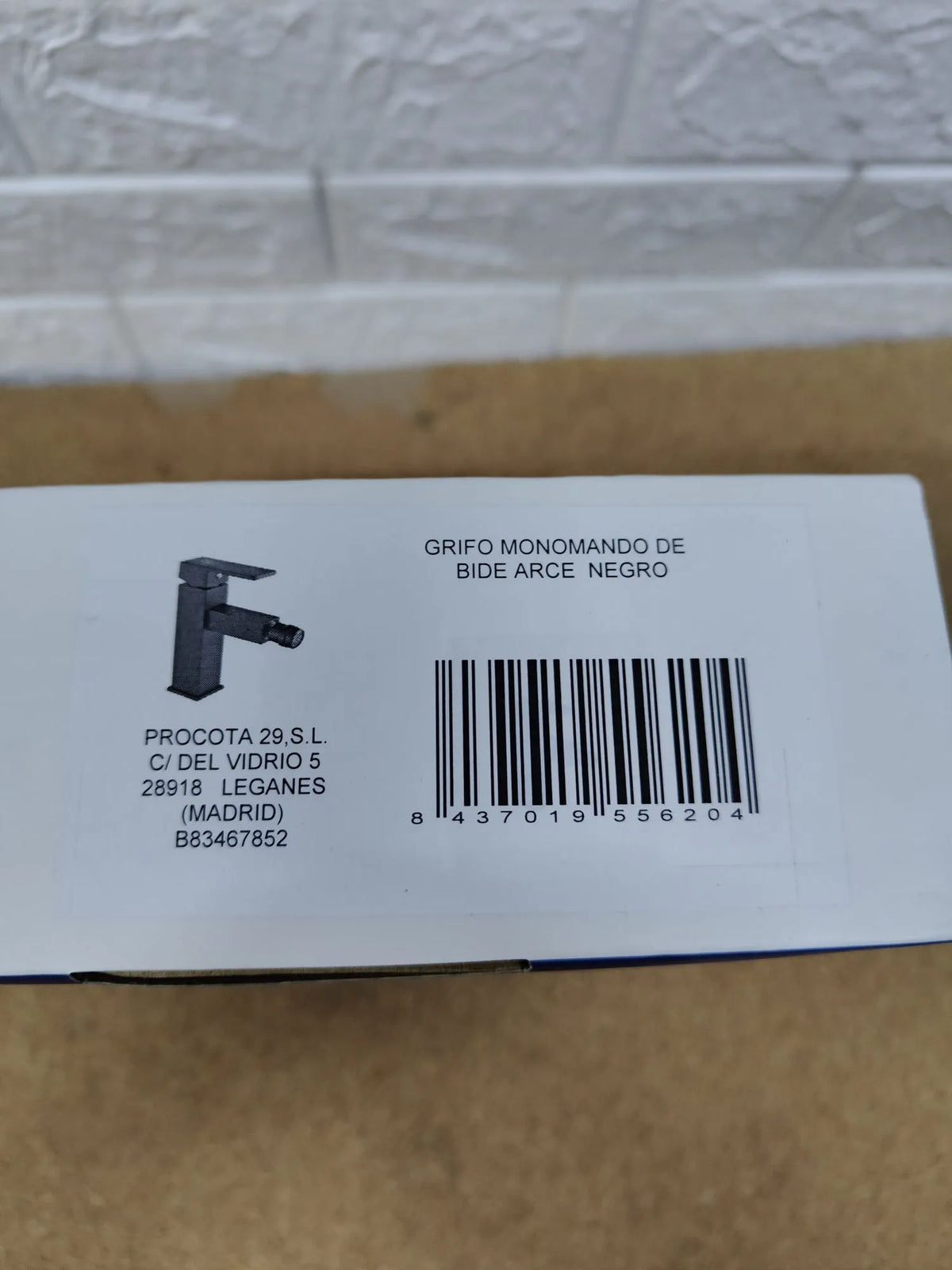 Grifo monomando negro dp