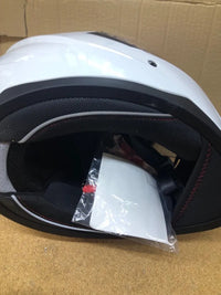 Casco de moto CURVE blanco