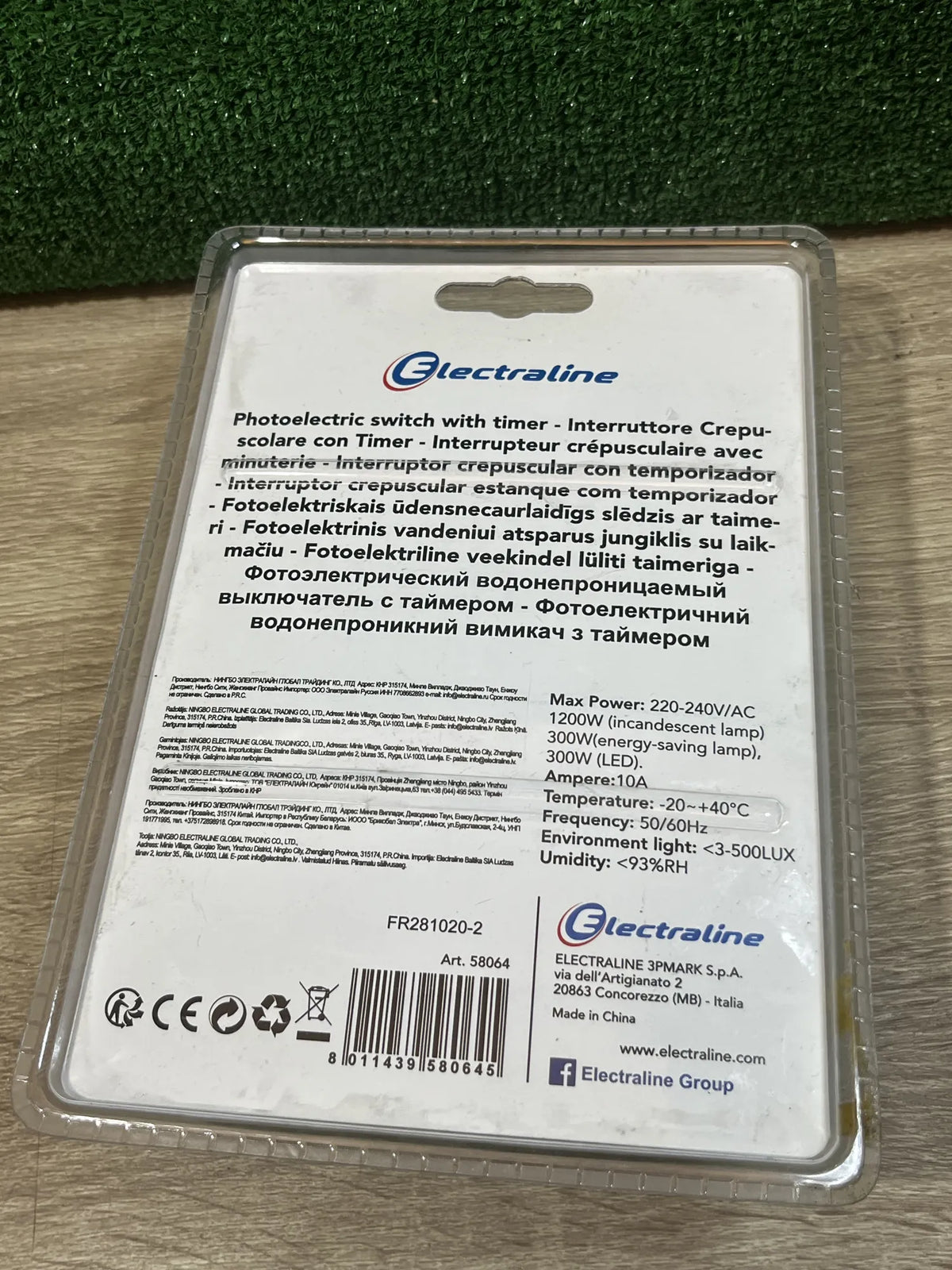 Interruptor crepuscular Electraline
