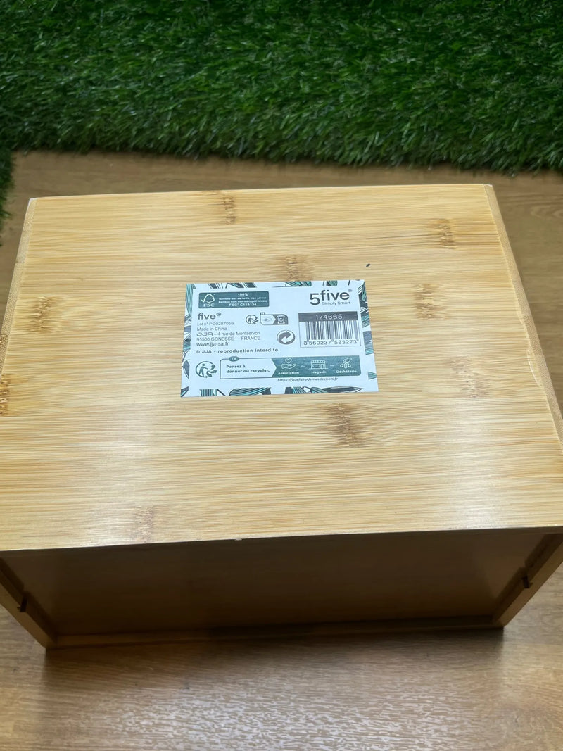 Caja 2 cajones Correas Cuero 5five