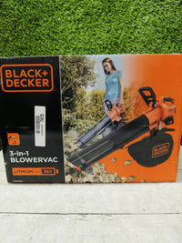 Sopladora y aspiradora sin cable - BLACK+DECKER