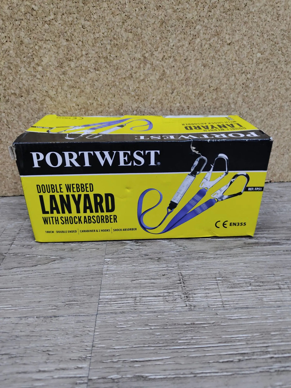 Doble Cincha De Amarre Con Absorbedor Portwest