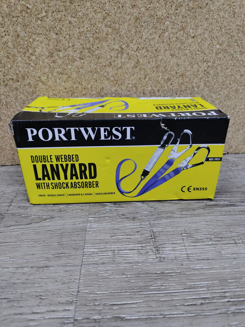 Doble Cincha De Amarre Con Absorbedor Portwest