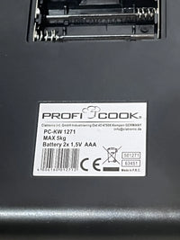 Báscula de cocina digital ProfiCook