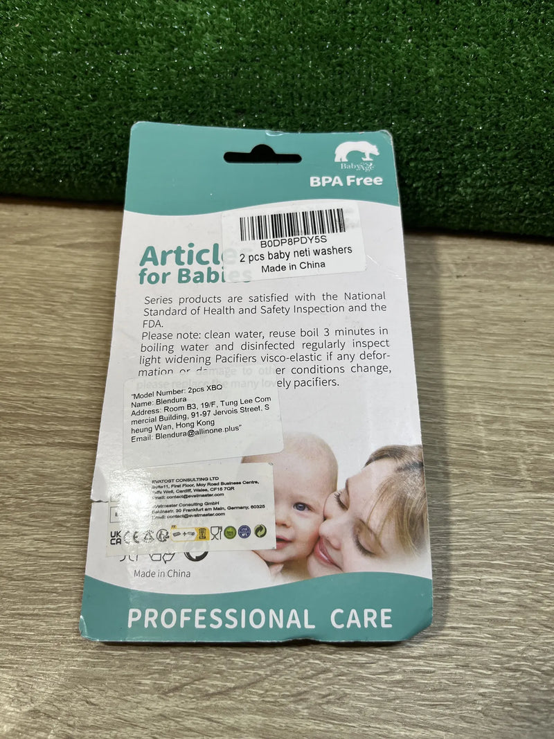 2 Pcs Aspirador Nasal Bebes