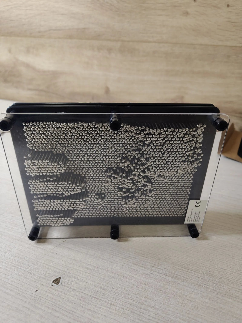 Tablero pin art de clavos 3D - Relaxdays