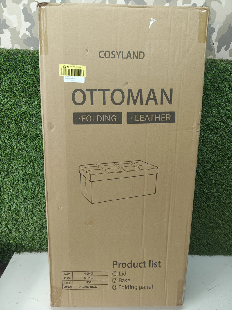 Puff y banco de almacenaje de 80L - Cosyland
