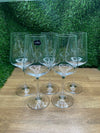 Juego de 6 copas de vino tinto Crystalex