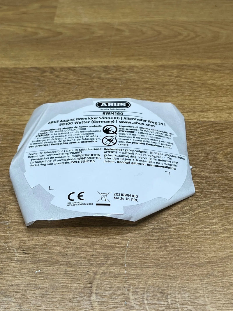 Detector de humo plano ABUS