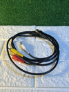 Cable USB macho a 3 RCA macho