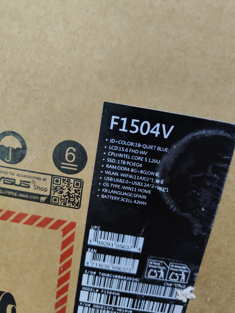Portátil ASUS Vivobook 15