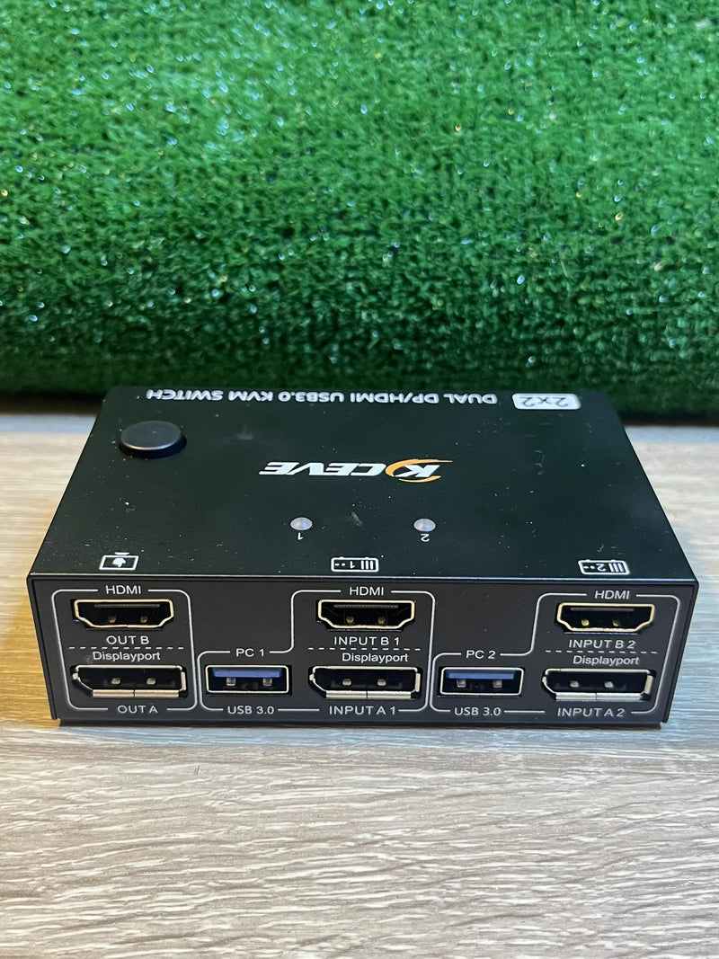 Switch 2 Monitores HDMI+Displayport MLEEDA