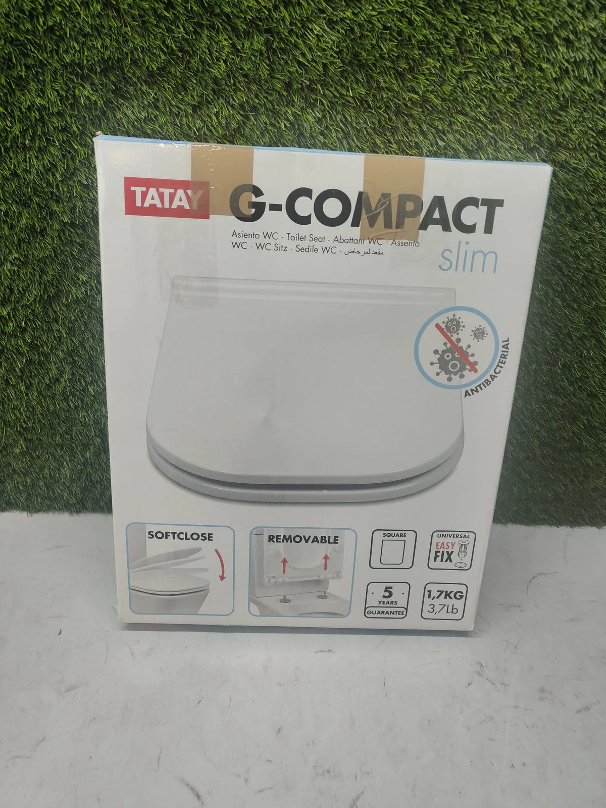 Tapa wc universal con caída amortiguada - Tatay