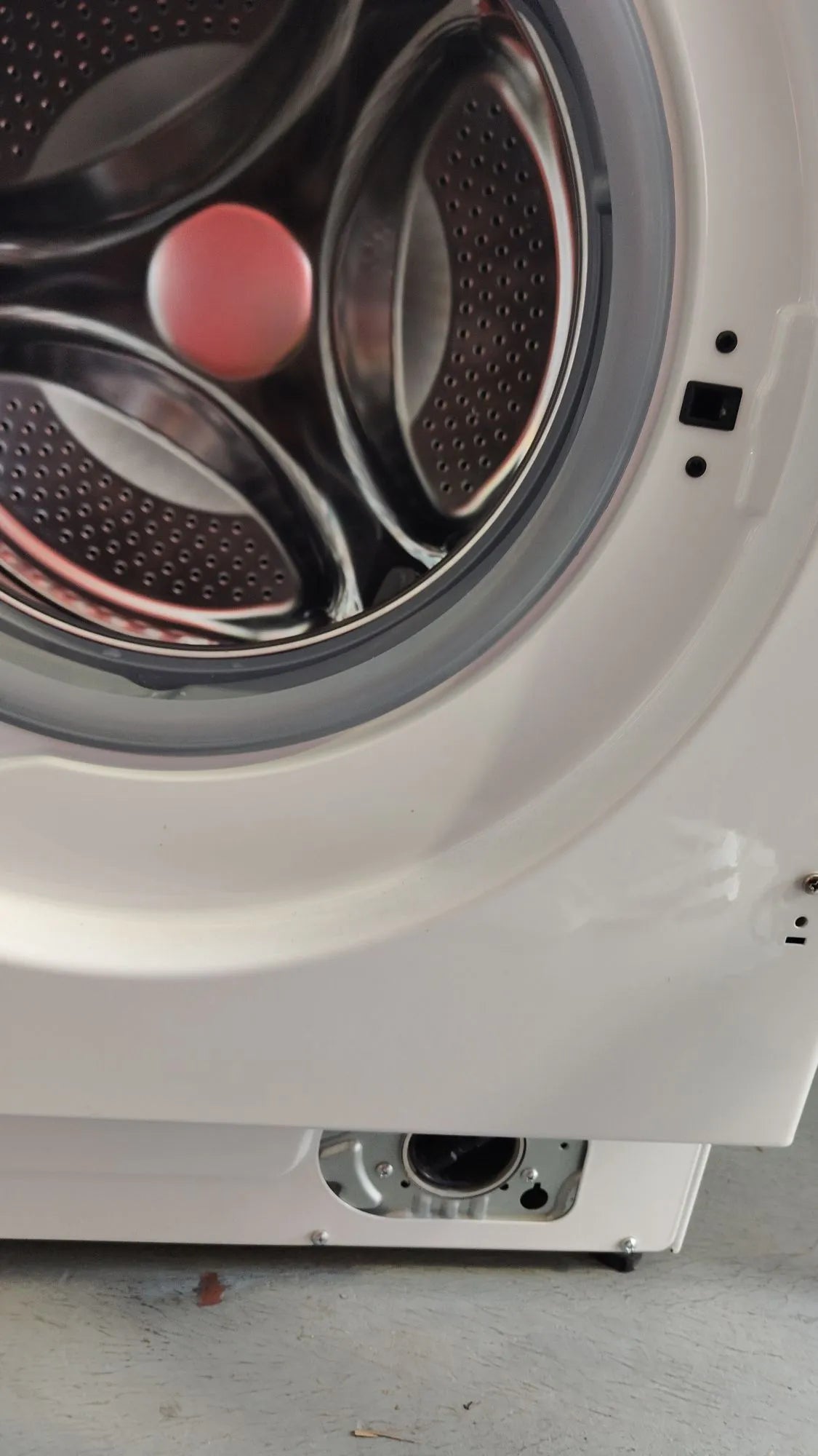 Lavadora Integrable 8kg, Vapor, Eficiciencia Clase A