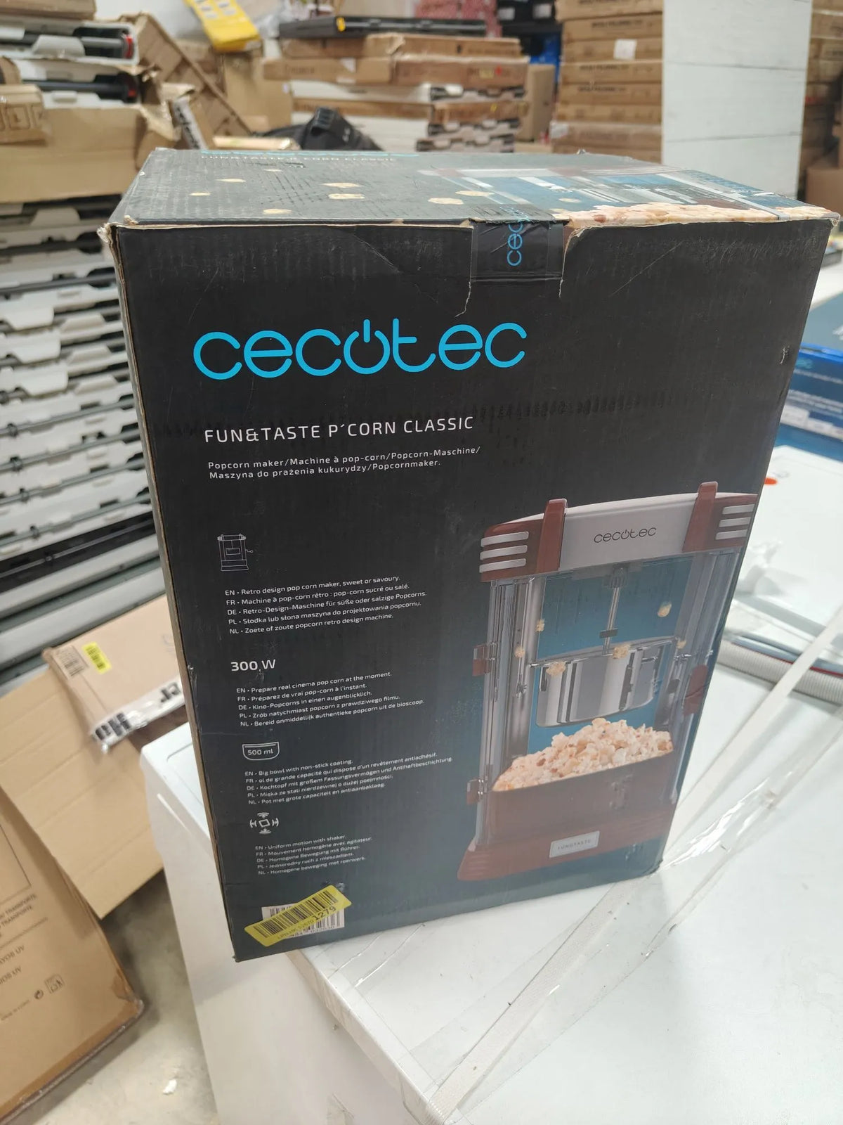 Máquina de palomitas eléctrica - Cecotec