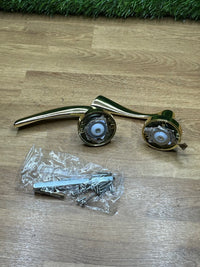 Juego de 2 Manillas Doradas para puerta Amig