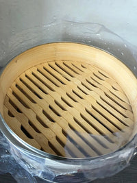 Cesta de vapor de bambu