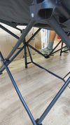 Tumbona Cama Plegable de Camping Gris