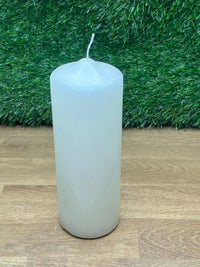 Vela Pilar color Crema