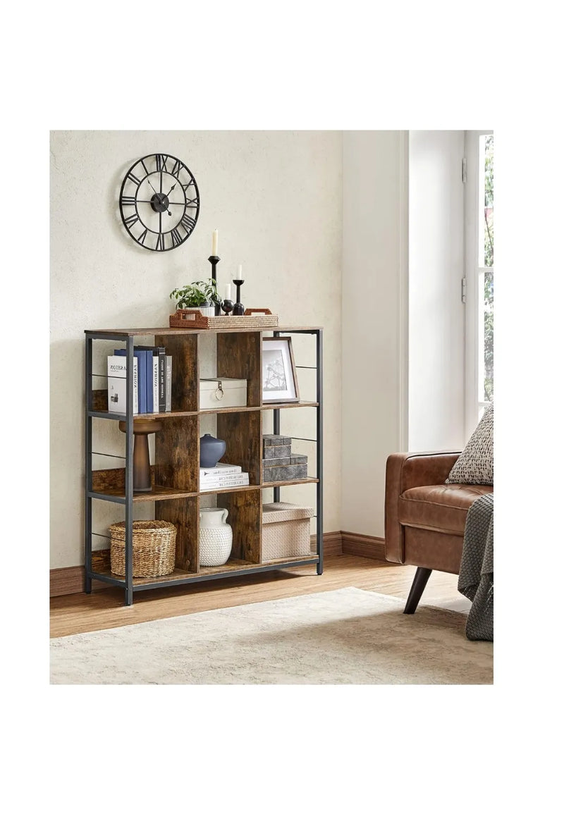 Estantería de Almacenamiento de 3 Niveles, Librería VASAGLE