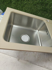 Fregadero para cocina beige - Quadron