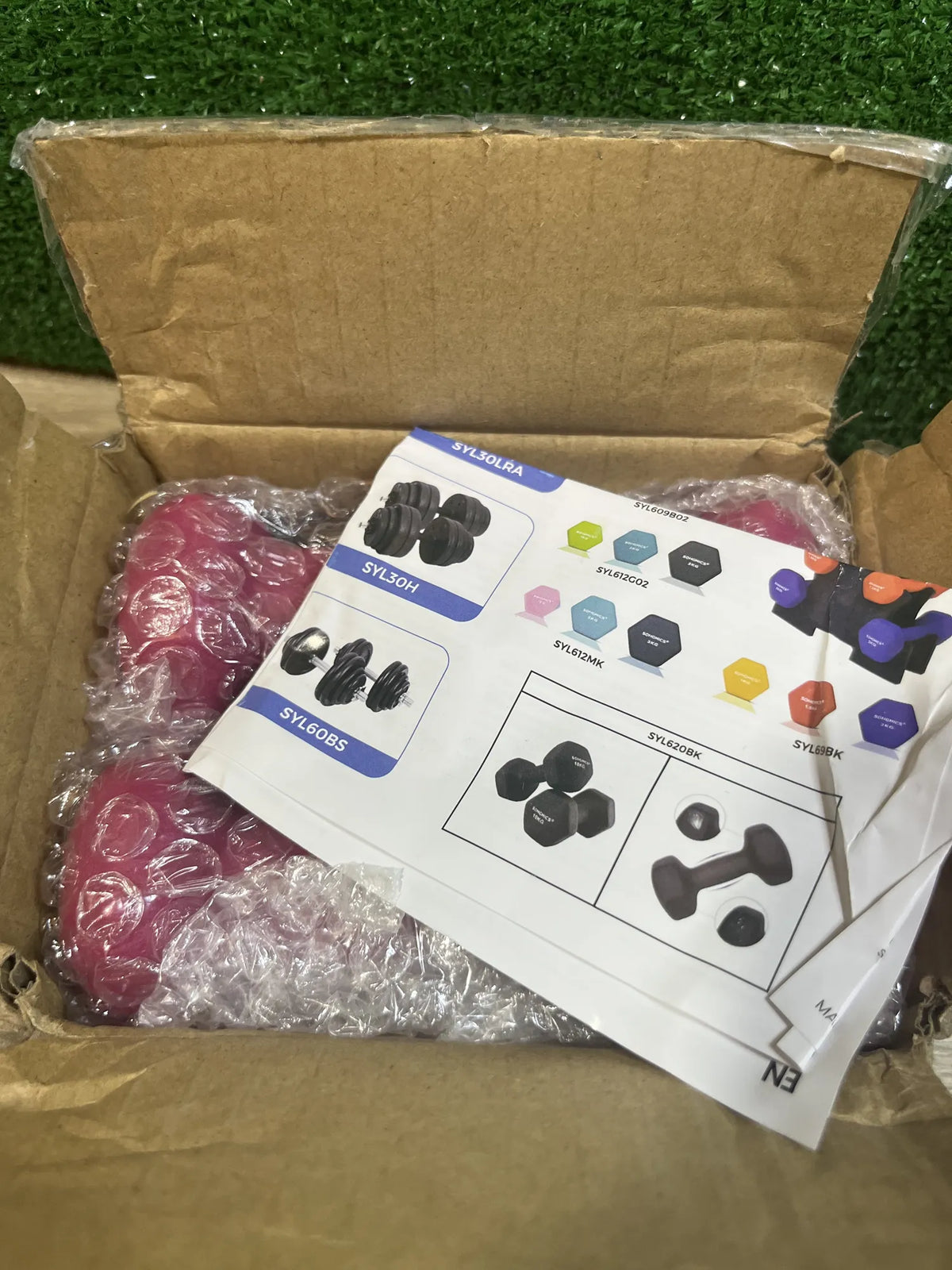 Juego de 2 Mancuernas 0,5kg SONGMICS