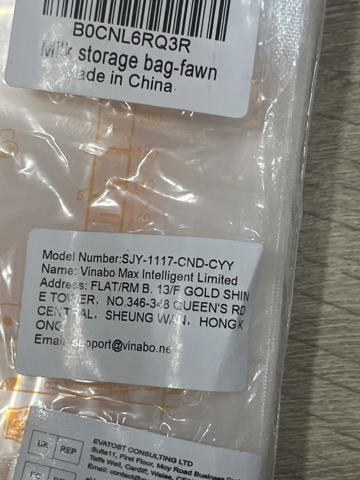 Recipientes Almacenamiento Leche Materna Vinabo