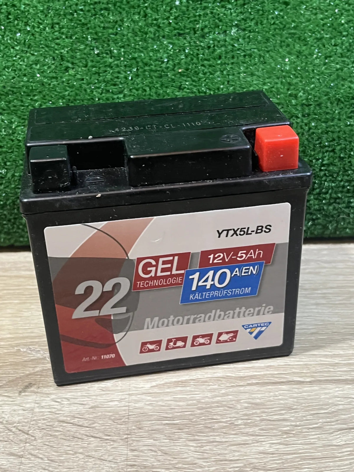 Batería Moto CARTEC YTX5L-BS