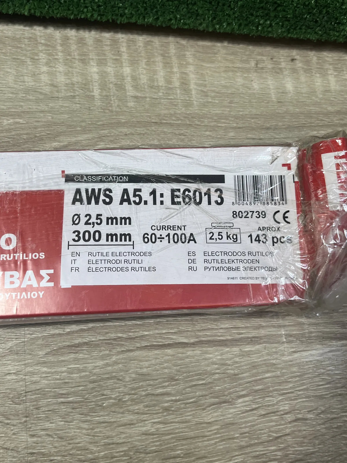 Paquete rutilos acero Telwin 802739