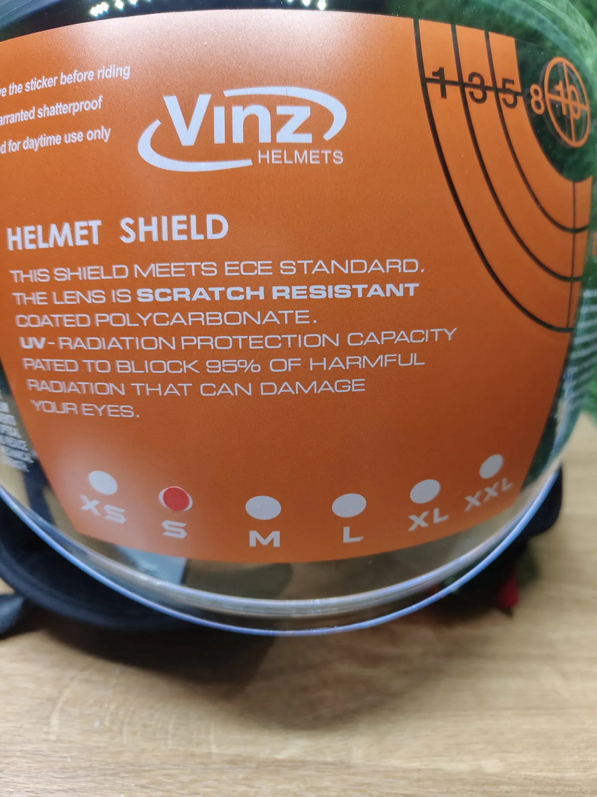 Casco de moto VINZ
