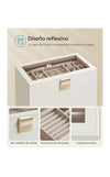 Caja Joyero Apilable, Caja de Joyas de 6 Capas Grande
