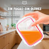 Pack de 4 fiambreras de cristal - LG luxury