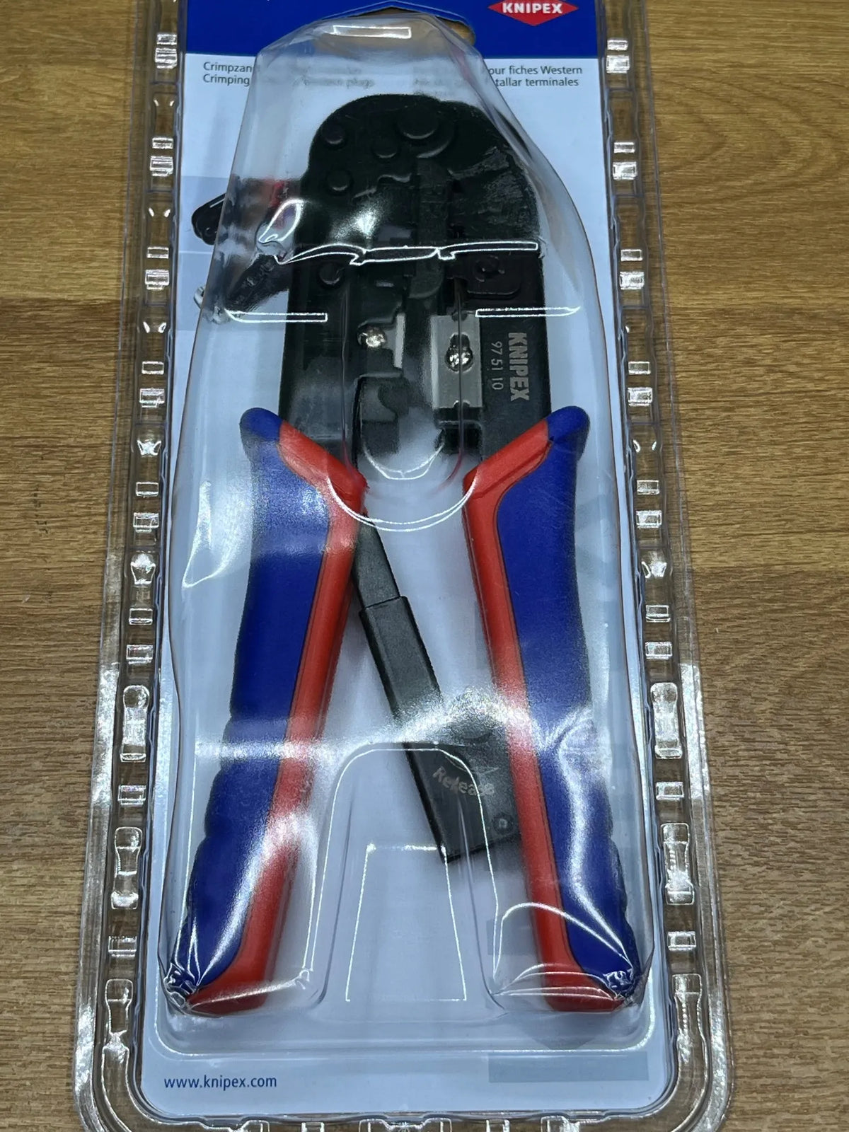 Crimpadora para conectores Western KNIPEX