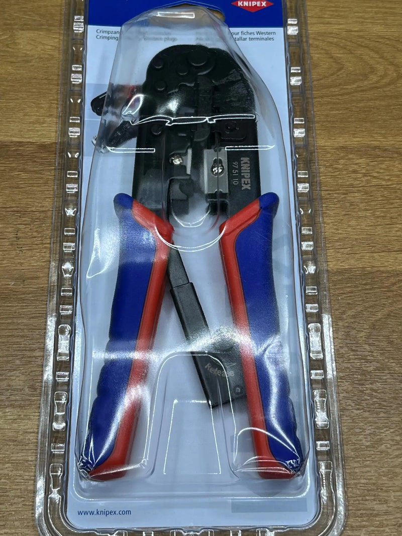 Crimpadora para conectores Western KNIPEX