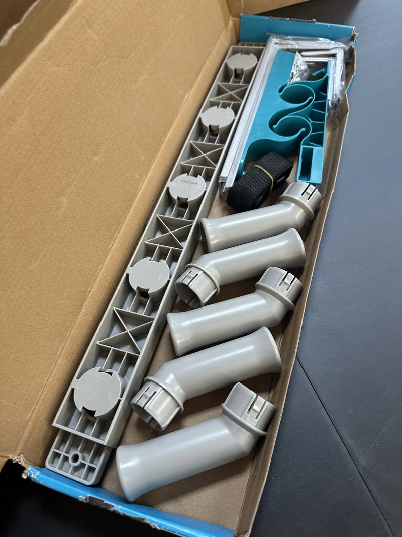 Organizador de accesorios piscina
