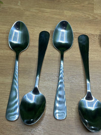 10 Cucharas de Cocina de Acero Inoxidable