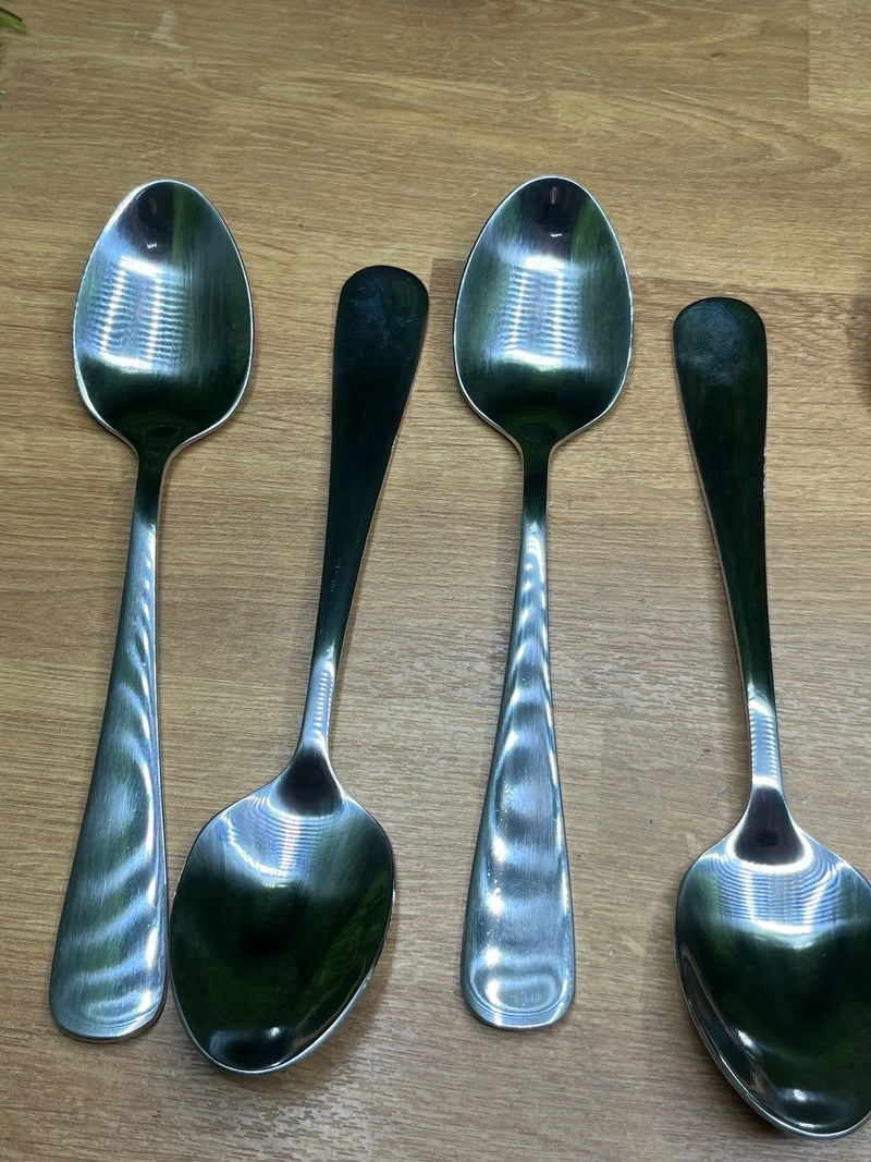 10 Cucharas de Cocina de Acero Inoxidable