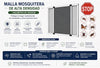 Mosquitera extensible de aluminio