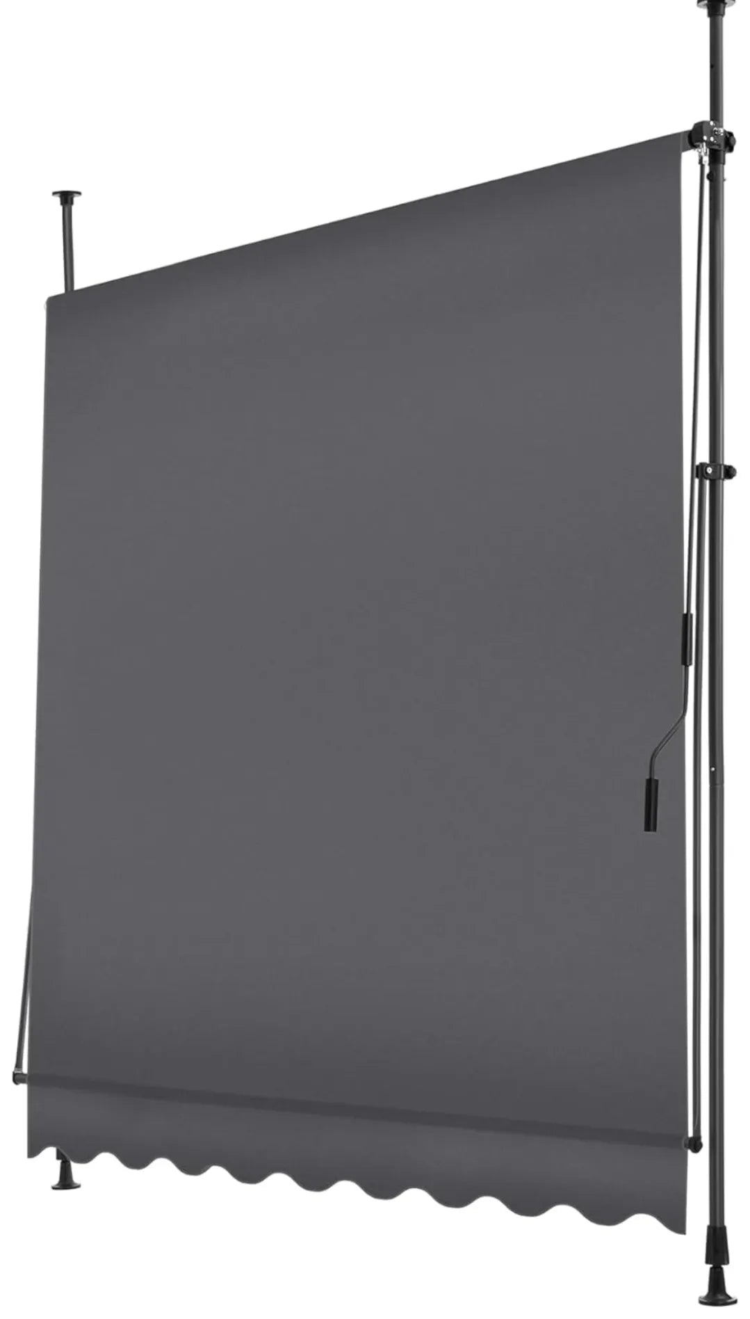 Toldo de terraza manual regulable - Tectake