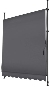 Toldo de terraza manual regulable - Tectake