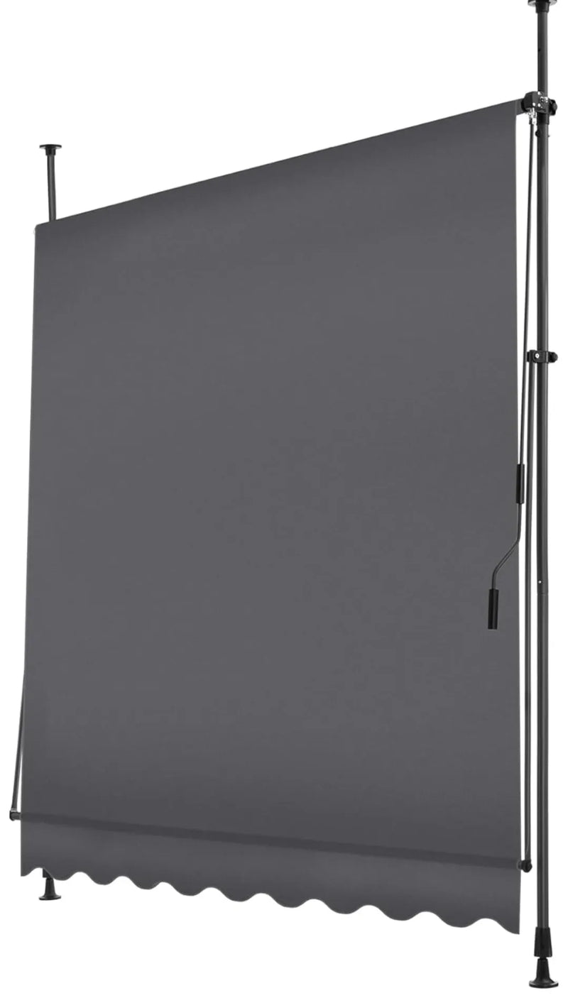 Toldo de terraza manual regulable - Tectake