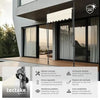 Toldo plegable para balcón 150x180