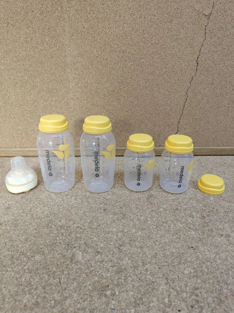 Biberones y bolsas para leche materna