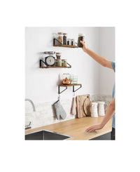 Estantes de pared, estantes flotantes, juego de 3