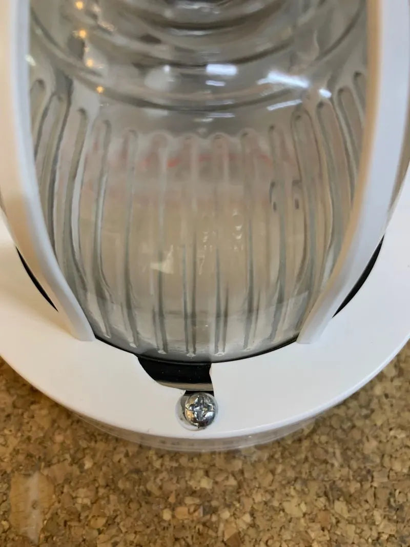 ovalado plástico blanco 60W, luz LED bajo consumo