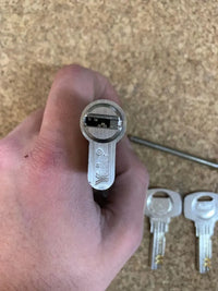 Cilindro de Cerradura Desmontable 30 x 50 mm
