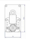 Motorreductor con velocidad de 2 rpm