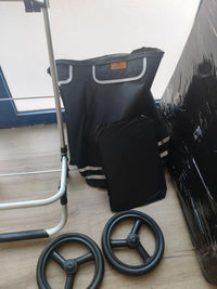 Carrito de Compras Plegable con Capacidad de 56 litros